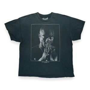 Tupac T-shirt Men's Size‎ XXL Black Hip Hop Rap Tee 2Pac Shirt